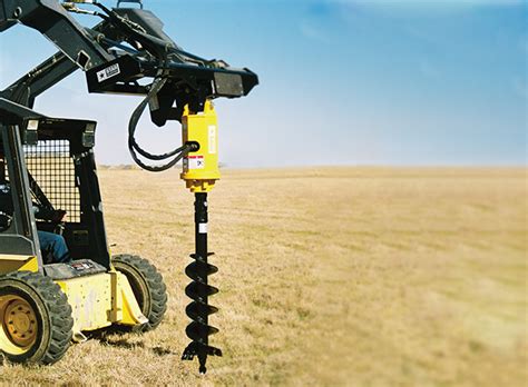 skid steer tree auger|heavy duty rock augers.